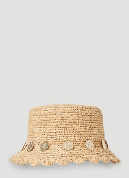 Coin Trim Beach Hat