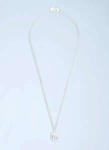 Oval Palm Necklace