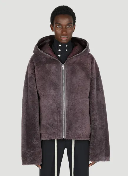 Shearling Windbreaker Jacket