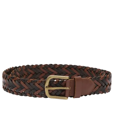 Braided Leather Belt