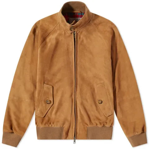 G9 Suede Harrington