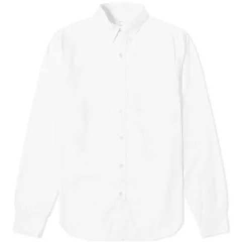 Garment Dyed Button Down Oxford Shirt