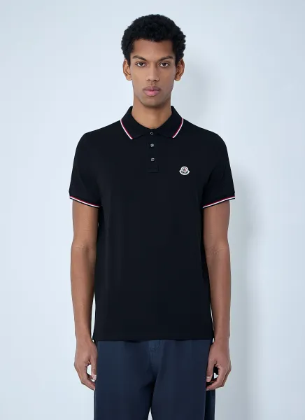 Logo Patch Polo Shirt