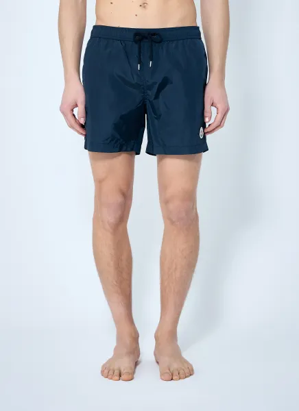 Logo Patch Swim Shorts