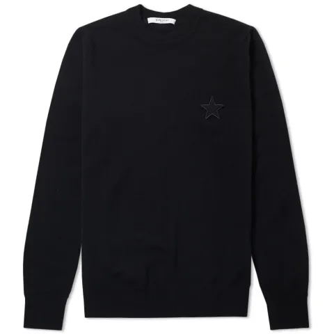 Star logo Crew Neck Knit