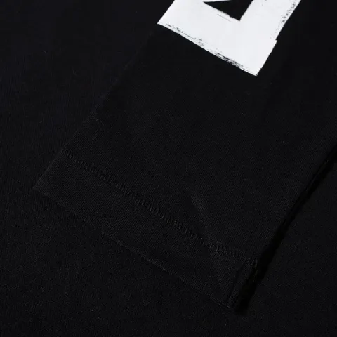 Long Sleeve Brushed Diagonals Tee