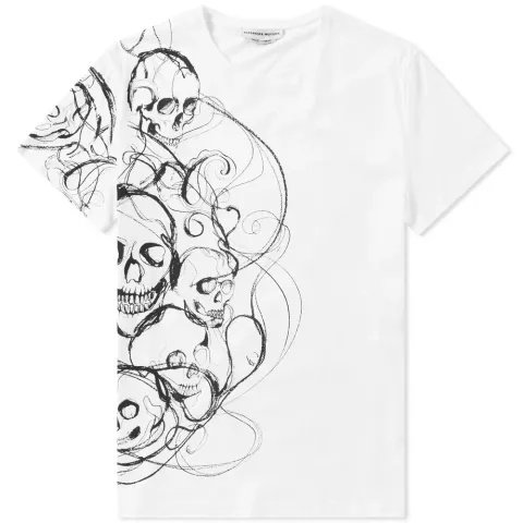 Skull Intarsia Tee