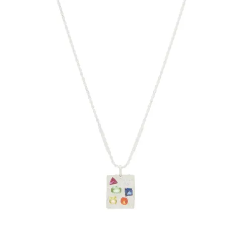 Cottage Rose Garden Pendant Necklace