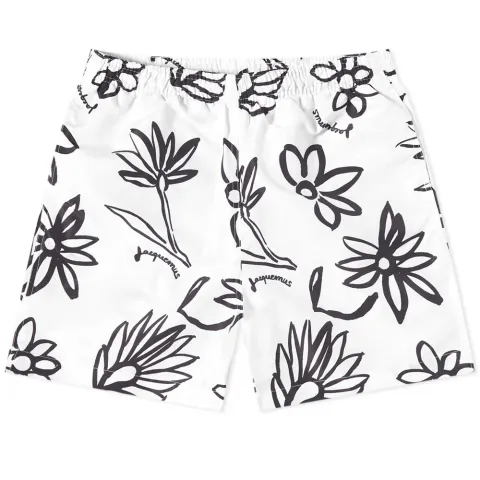Floral Logo Swim Shorts