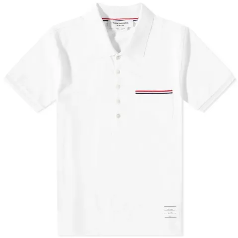 Mercerised Pique Pocket Polo