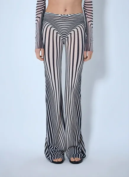 Re-Edition Flare Trousers Morphing Stripes
