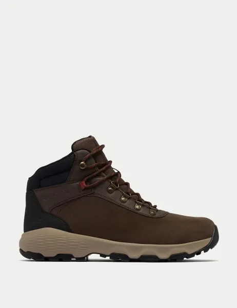 Columbia Newton Wander Walking Boots Dark Brown