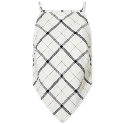 Courrèges Check Bandana Top