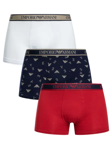 Emporio Armani 3 Pack Trunks