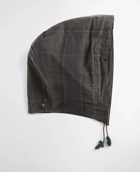 Icons Tartan Waxed Hood