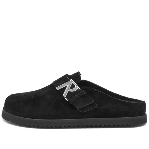 Initail Suede Mule
