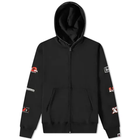 Big Ape Head Digital Mosaic Relaxed Hoody