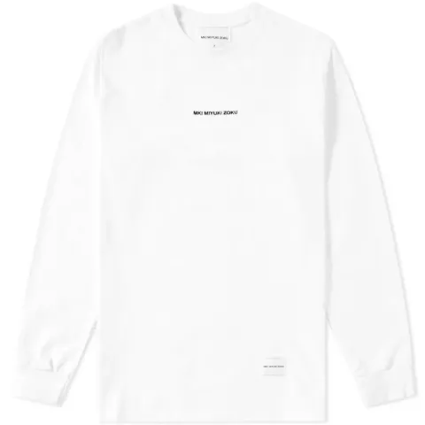 Long Sleeve Embroidered Logo Tee