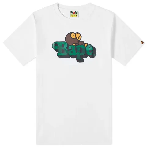 Colour Camo C Milo On BAPE T-Shirt