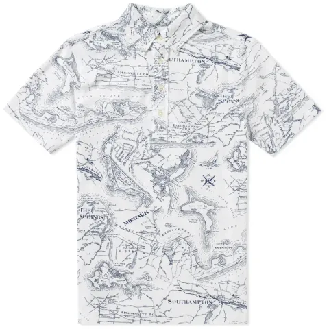 Oxford Pique Map Polo