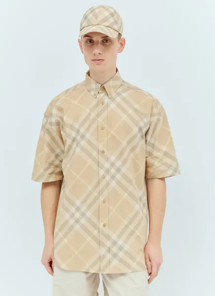 Check Short-Sleeve Shirt