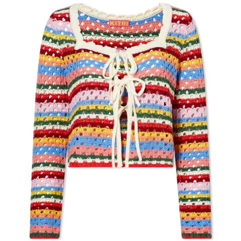 Dionne Blanket Stripe Cardigan