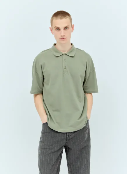 Logo Embroidered Polo Shirt