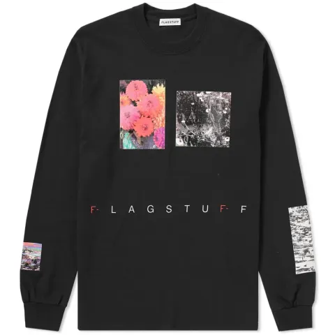 Long Sleeve Flower Tee