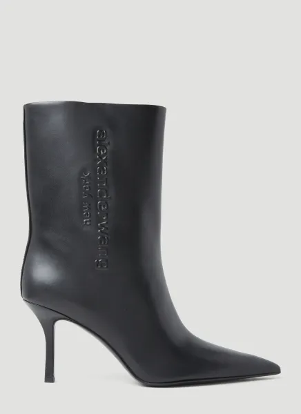Delphine Leather Ankle Boots