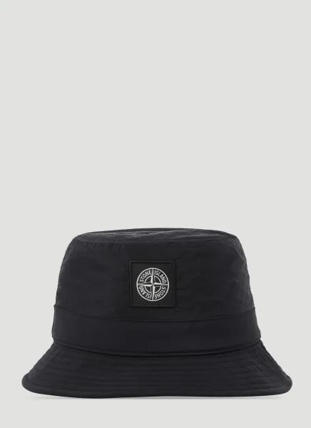 Logo Patch Bucket Hat