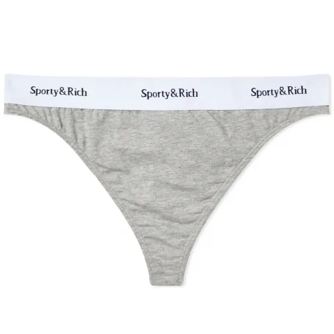 Serif Logo Thong