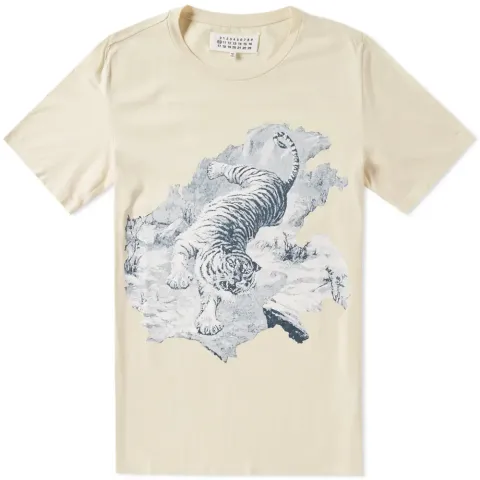 10 Tiger Print Tee