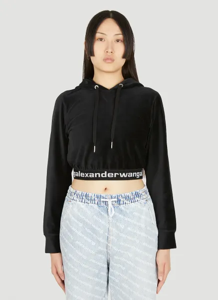 Corduroy Hooded Sweatshirt