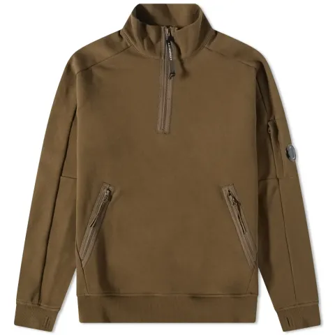Arm Lens Quarter Zip Sweat