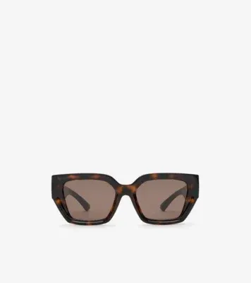EKD Rectangular Sunglasses in Tortoiseshell