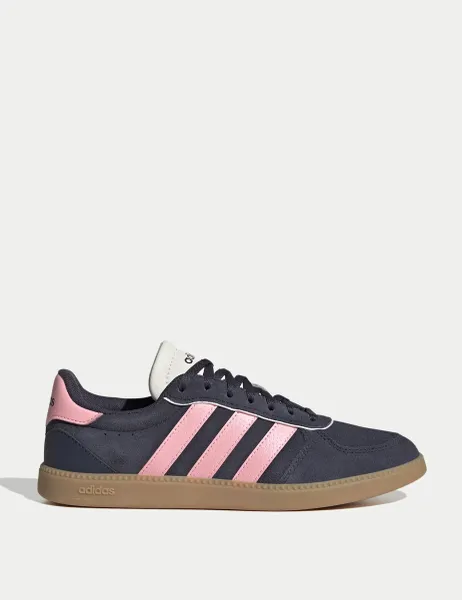 Adidas Breaknet Sleek Leather Gumsole Trainers
