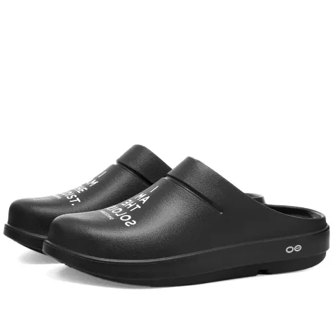TAKAHIROMIYASHITA TheSoloist. x OOFOS Signature Clogs