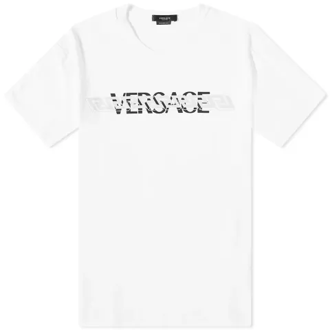 Greca Logo Text Tee
