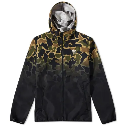 Camo Windbreaker