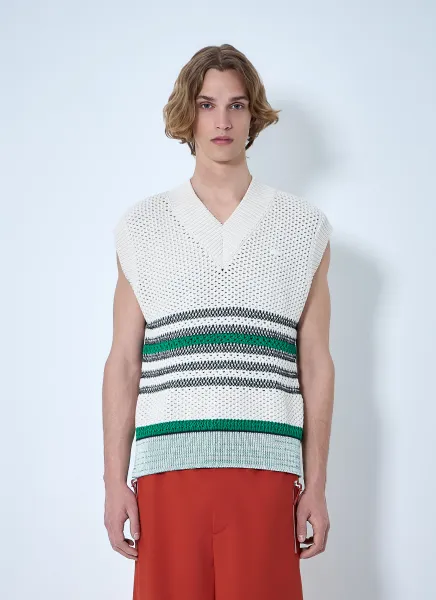 Sleeveless Knit Vest