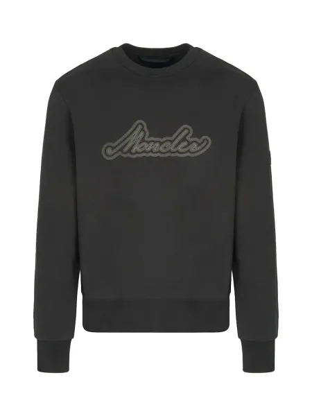 Men logo sweatshirt Black