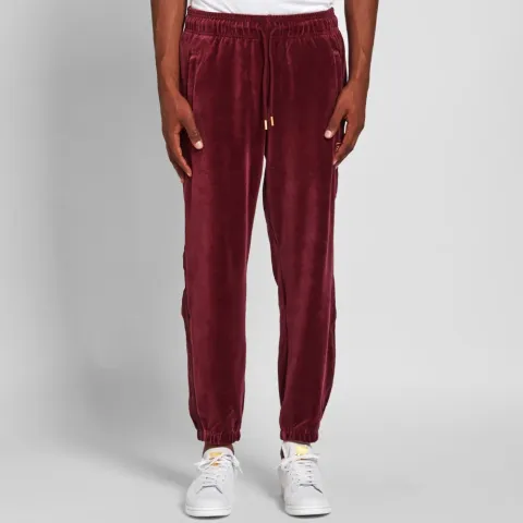 Velour Cuffed Track Pant