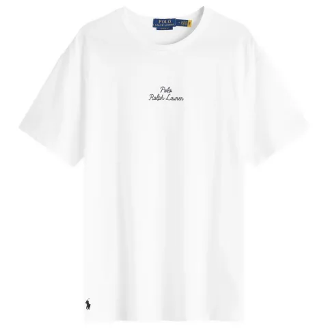 Chain Stitch Logo T-Shirt