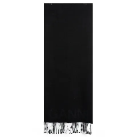 Fringed Wool Scarf