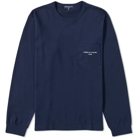 Long Sleeve Pocket Logo T-Shirt
