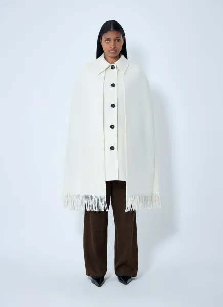 Fringe Cape Coat