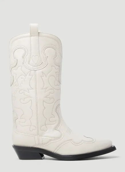 Embroidered Western Boots