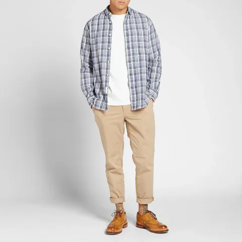 Button Down Check Shirt