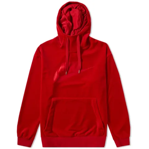 Plush Velour Pullover Hoody