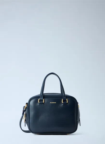 Compact Leather Handbag